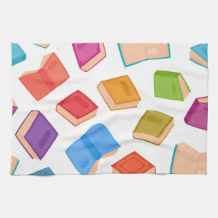 Linge De Cuisine Motif de livre