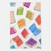 Linge De Cuisine Motif de livre (Vertical)