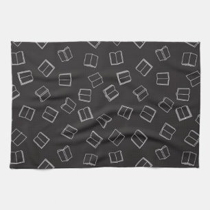 Linge De Cuisine Motif de livre