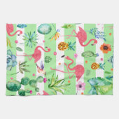 Linge De Cuisine Motif de mélodie tropicale (Horizontal)