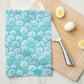 Linge De Cuisine Motif de mer (Quart Plié)