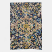 Linge De Cuisine Motif de moquette fleurie décorative (Vertical)