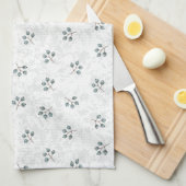 Linge De Cuisine Motif de myrtilles (Quart Plié)