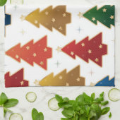 Linge De Cuisine Motif de Noël (Plié)
