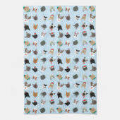 Linge De Cuisine Motif de Noël du chat (Vertical)