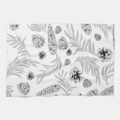 Linge De Cuisine Motif de Noël, Pine Snow 7 (Horizontal)