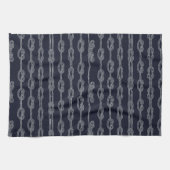 Linge De Cuisine Motif de noeuds marin (Horizontal)