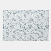 Linge De Cuisine Motif de nourriture (Horizontal)