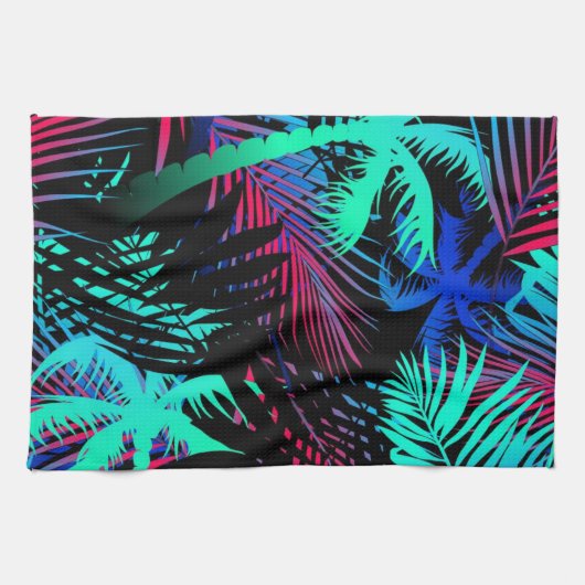 Linge De Cuisine Motif de palmier (Horizontal)