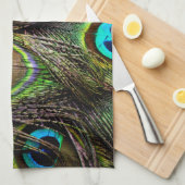 Linge De Cuisine motif de paon (Quart Plié)