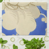 Linge De Cuisine Motif de papier peint fleur vintage (Plié)