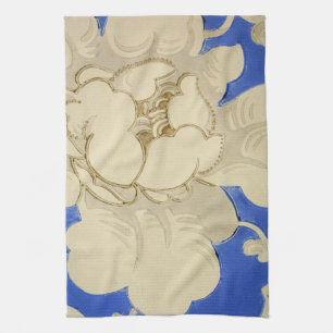 Linge De Cuisine Motif de papier peint fleur vintage