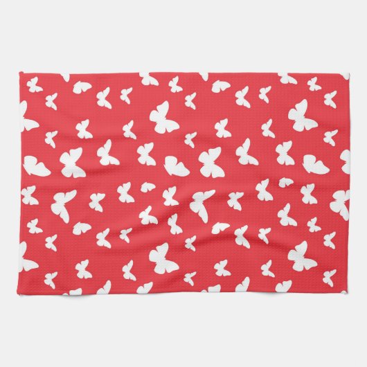 Linge De Cuisine Motif de papillon (Horizontal)
