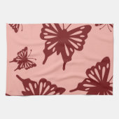 Linge De Cuisine motif de papillon (Horizontal)