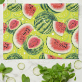 Linge De Cuisine Motif de pastèque (Plié)