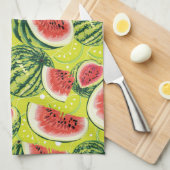 Linge De Cuisine Motif de pastèque (Quart Plié)