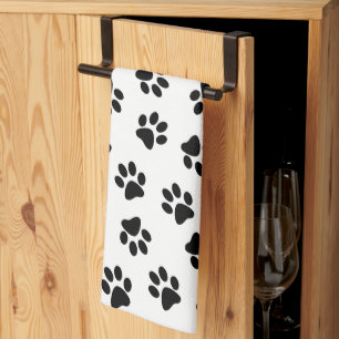 Linge De Cuisine Motif De Pâtes, Paniers De Chien, Paniers Noirs