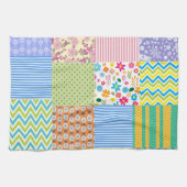 Linge De Cuisine Motif de pays Rétro Patchwork Quilt (Horizontal)