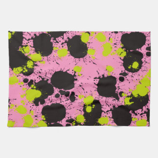Linge De Cuisine Motif de peinture Abstrait