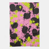 Linge De Cuisine Motif de peinture Abstrait (Vertical)
