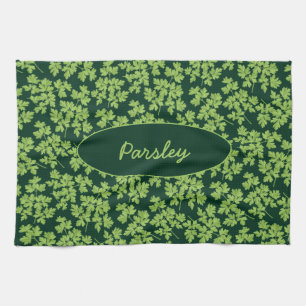 Linge De Cuisine Motif de persil