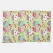 Linge De Cuisine Motif de petit gâteau (Horizontal)