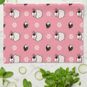 Linge De Cuisine motif de pingouin (Plié)