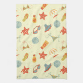 Linge De Cuisine Motif de plage d'été (Vertical)