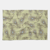 Linge De Cuisine Motif de plume (Horizontal)