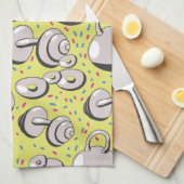 Linge De Cuisine Motif de poids (Quart Plié)