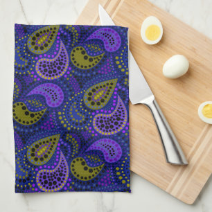 Linge De Cuisine Motif de pois abstrait de concombres turcs