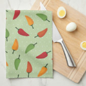 Linge De Cuisine Motif de poivre de piments (Quart Plié)