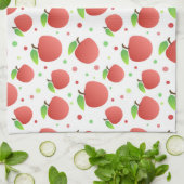 Linge De Cuisine Motif de pommes (Plié)