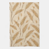 Linge De Cuisine Motif de récolte de blé doré (Vertical)