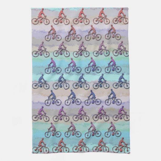 LINGE DE CUISINE MOTIF DE RECYCLAGE (Vertical)