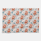 Linge De Cuisine Motif de renard nordique (Horizontal)