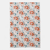 Linge De Cuisine Motif de renard nordique (Vertical)