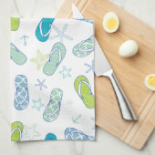 Linge De Cuisine Motif de rotation (Quart Plié)