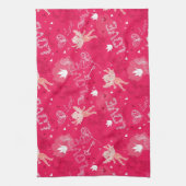 Linge De Cuisine Motif de Saint-Valentin avec le cupidon (Vertical)