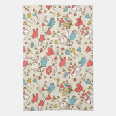 Linge De Cuisine Motif de Saint-Valentin avec le cupidon (Vertical)