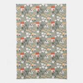 Linge De Cuisine Motif de scène de ferme mignonne (Vertical)