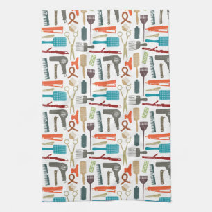 Linge De Cuisine Motif de soins capillaires