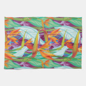 Linge De Cuisine Motif de Strelitzia (Horizontal)