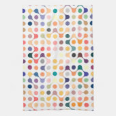 Linge De Cuisine Motif de structure moléculaire (Vertical)