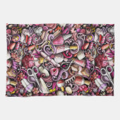 Linge De Cuisine Motif de studio de clou (Horizontal)
