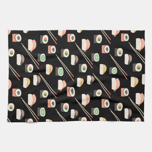 Linge De Cuisine Motif de sushi (Horizontal)