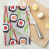 Linge De Cuisine Motif de sushi (Quart Plié)