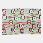 Linge De Cuisine Motif de sushi (Horizontal)