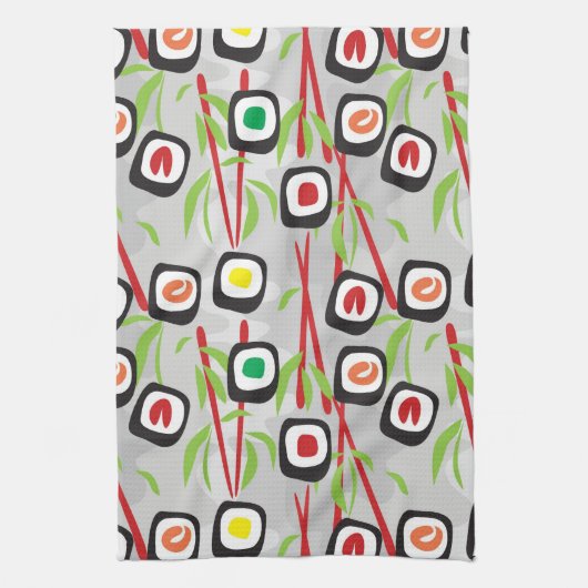 Linge De Cuisine Motif de sushi (Vertical)