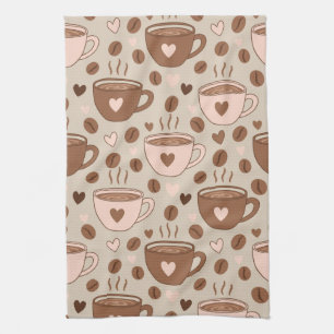 Linge De Cuisine Motif de tasse de café cosy (11)